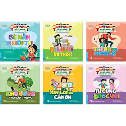 Bộ Kỹ Năng Cho Trẻ Từ 1- 6 Tuổi (Trọn Bộ 6 Quyển)